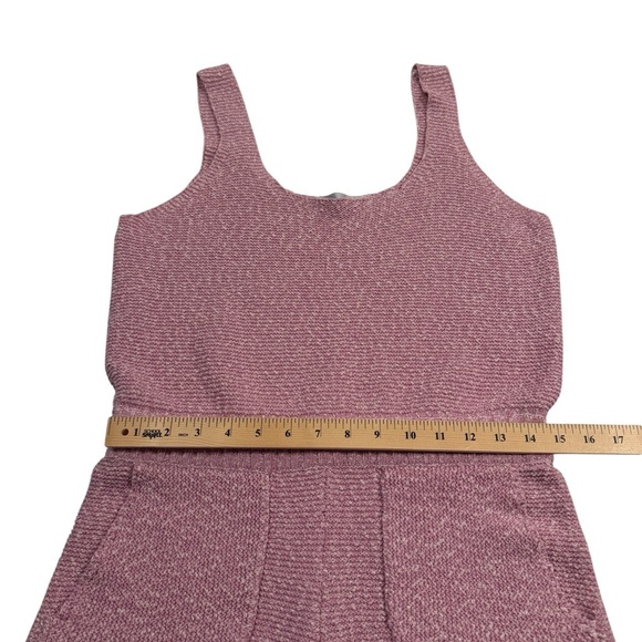 FP Beach Declan Romper Pink Size Medium Knit Romper Only - Picture 9 of 16